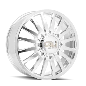 Cali Off-Road – SUMMIT DUALLY – Chrome – 20″x8.25″ 115mm – Summer Wheels – 9110D-2870PMF115